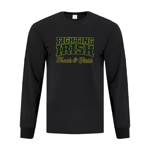 St Pats Track & Field Adult Everyday Cotton Long Sleeve T-Shirt