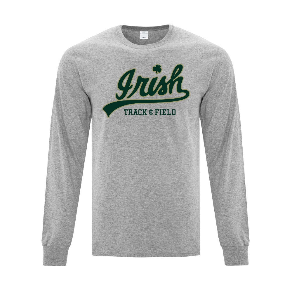 St Pats Track & Field Adult Everyday Cotton Long Sleeve T-Shirt