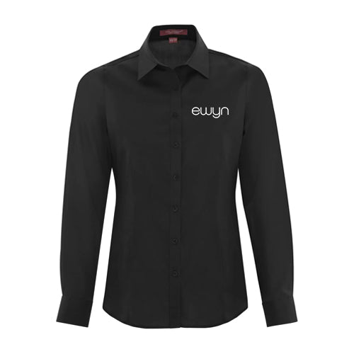 Ewyn Ladies' Everyday Long Sleeve Woven Shirt