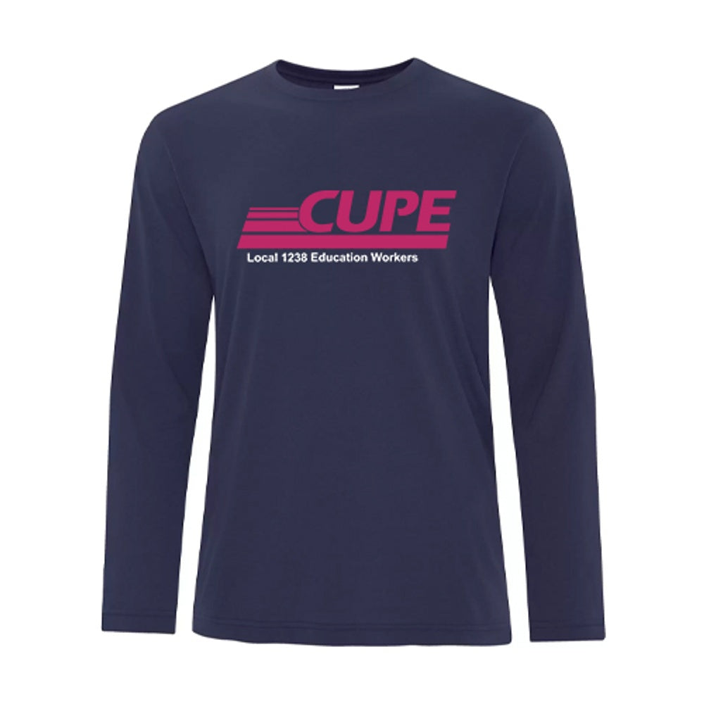CUPE 1238 Adult Pro Spun Long Sleeve T-Shirt