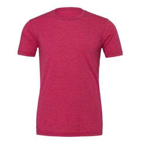 UNISEX BELLA + CANVAS HEATHER CVC T-SHIRT