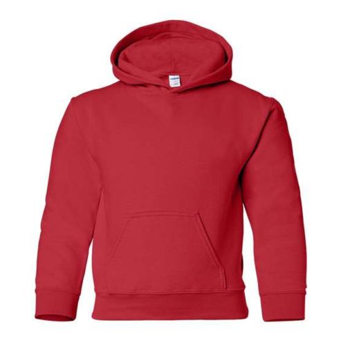 GILDAN HEAVY BLEND 50/50 YOUTH HOODED SWEATSHIRT