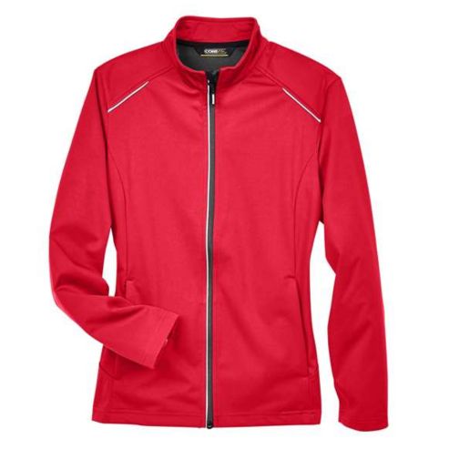 CORE 365 TECHNO LITE LADIES THREE LAYER KNIT JACKET