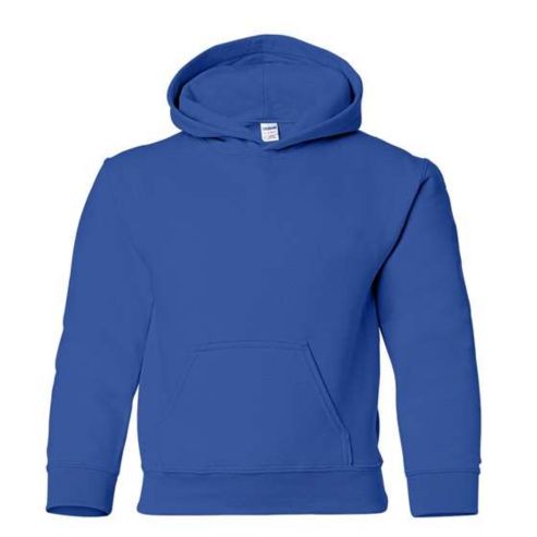 GILDAN HEAVY BLEND 50/50 YOUTH HOODED SWEATSHIRT
