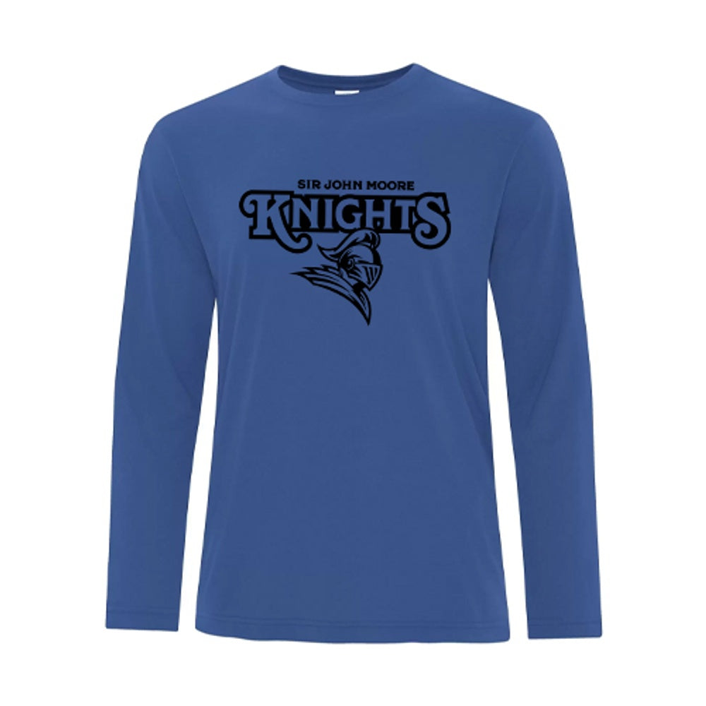 Sir John Moore Adult Pro Spun Long Sleeve T-Shirt