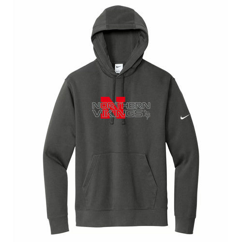Northern Adult Nike Club Fleece Sleeve Swoosh Pullover Hoodie