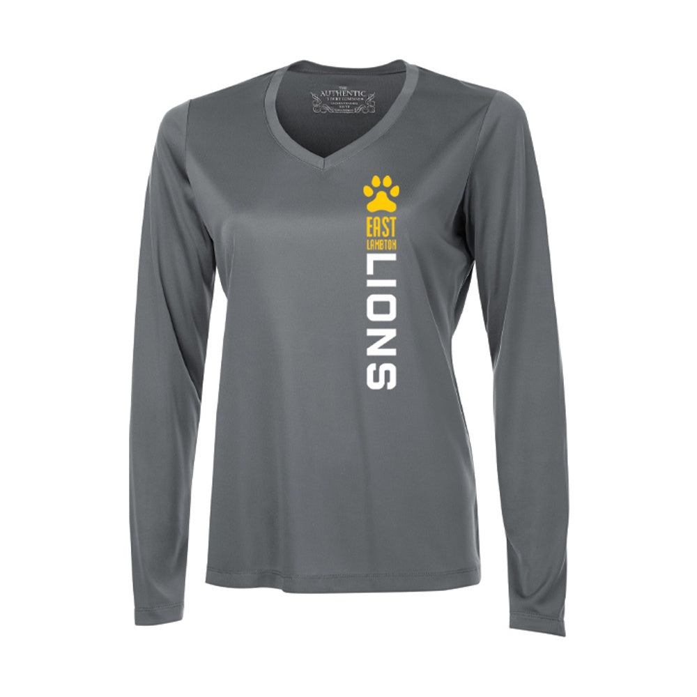 East Lambton Ladies' Pro Team Long Sleeve V-Neck T-Shirt