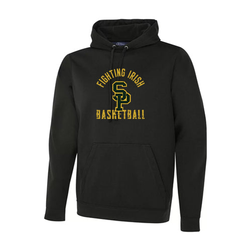 St Pats Basketball Adult Game Day Fleece Hooded Sweatshirt