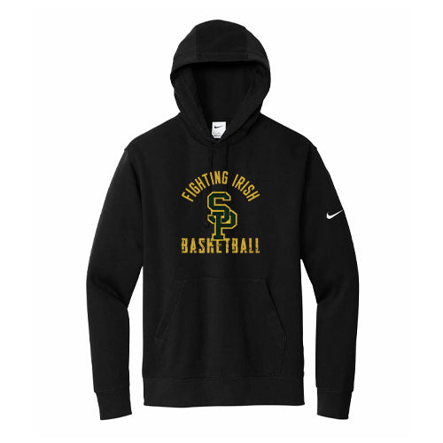 St Pats Basketball Adult Nike Club Fleece Sleeve Swoosh Pullover Hoodie