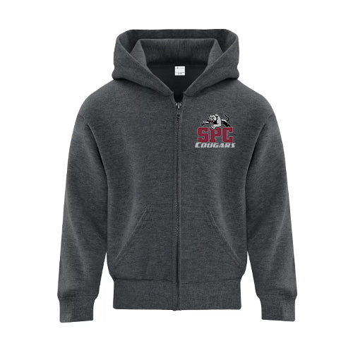 St Peter Canisius Youth Everyday Fleece Full Zip Hooded Sweatshirt