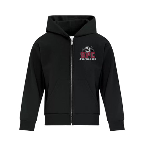 St Peter Canisius Youth Everyday Fleece Full Zip Hooded Sweatshirt