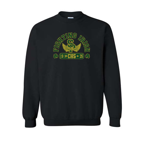 St Pats Track & Field Adult Crewneck Sweatshirt