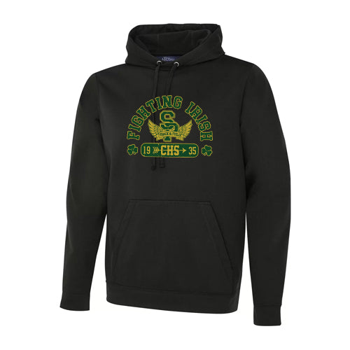St Pats Track & Field Adult Game Day Fleece Hooded Sweatshirt