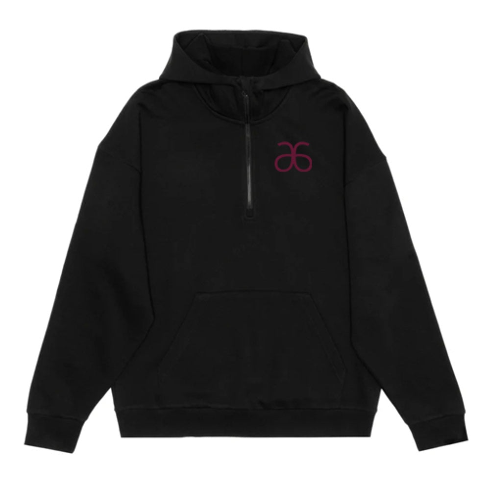 Arbonne Adult Drop Shoulder 1/2 Zip Hoodie