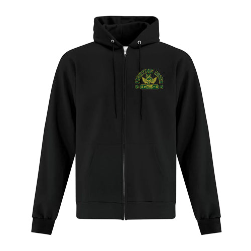 St Pats Track & Field Adult Everyday Fleece Full Zip Hooded Sweatshirt