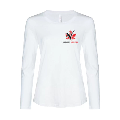Petrolia Bluewater Tae Kwon Do Anniversary Ladies' Eurospun Ringsun Long Sleeve T-Shirt