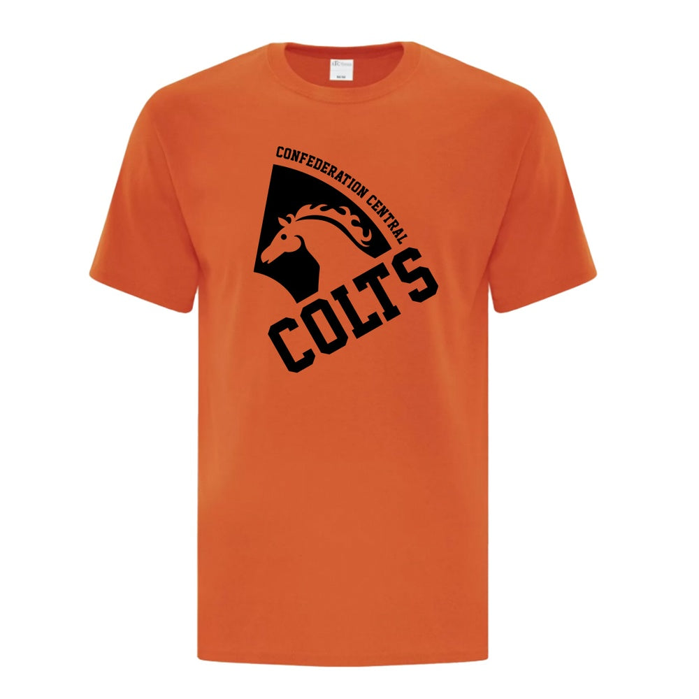 Confederation Central Adult House Colours Everyday Cotton T-Shirt
