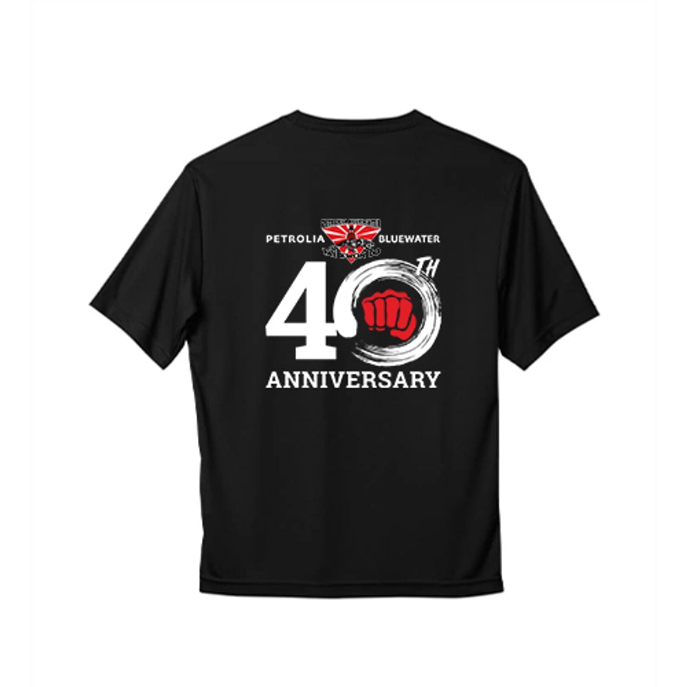 Petrolia Bluewater Tae Kwon Do Anniversary Adult Pro Team Short Sleeve T-Shirt