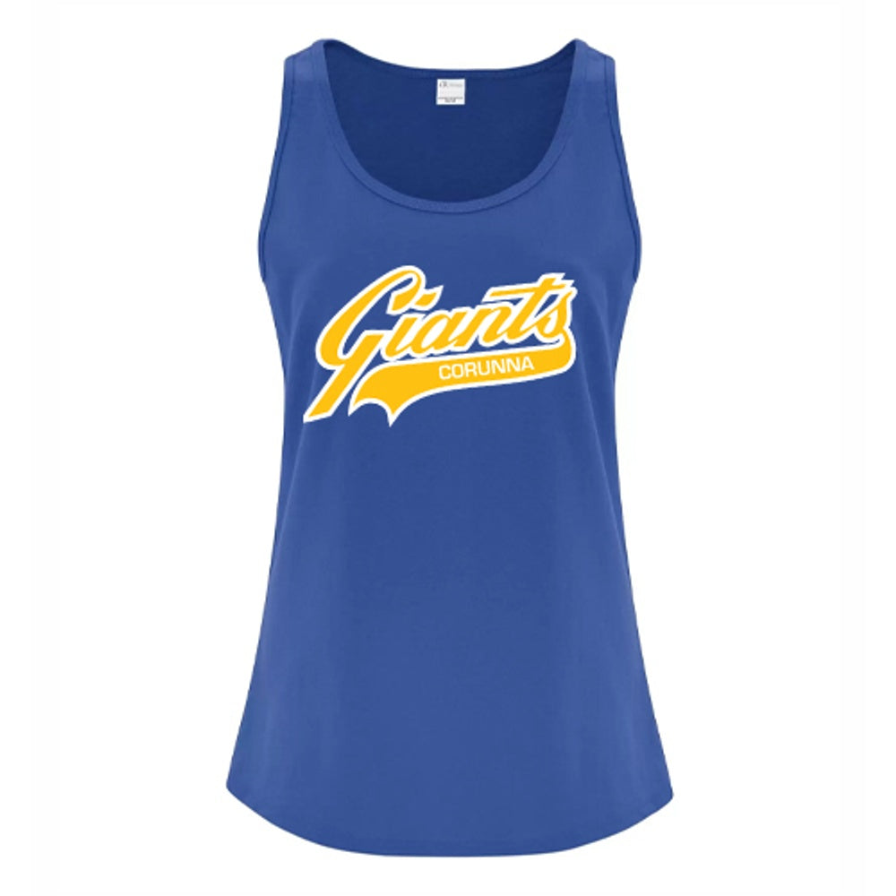 Corunna Giants Ladies' Everyday Cotton Tank Top