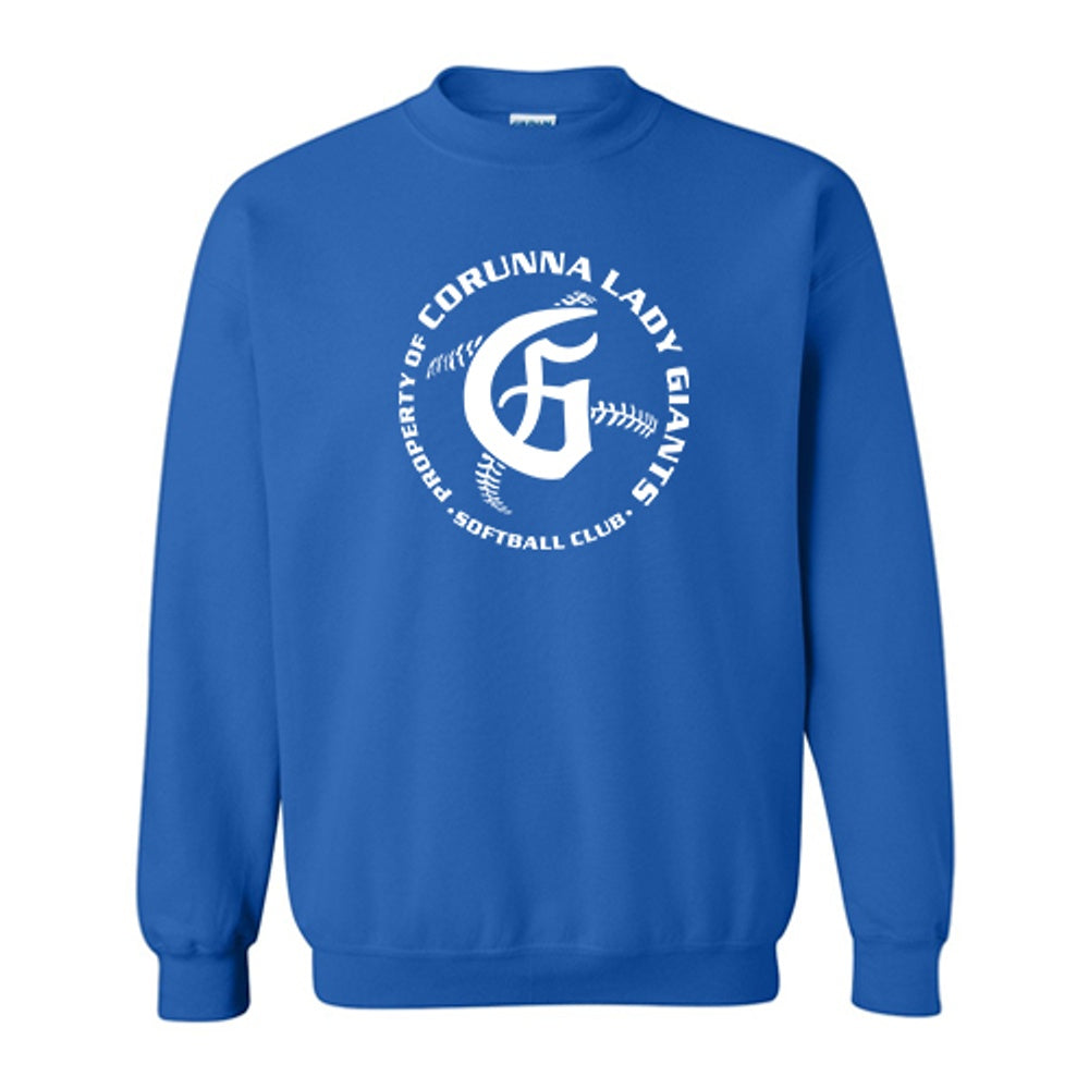 Corunna Lady Giants Youth Crewneck Sweatshirt