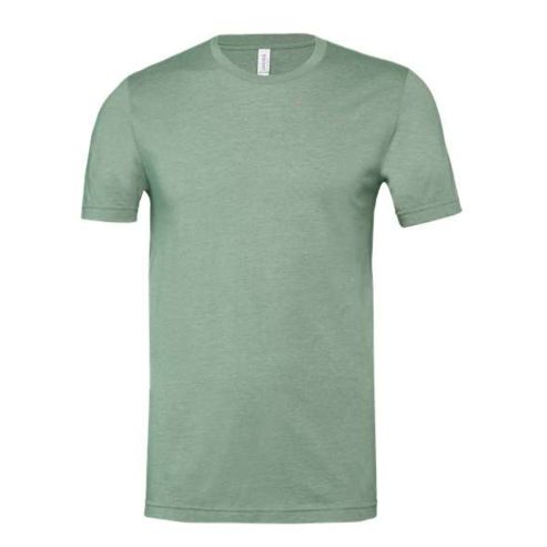UNISEX BELLA + CANVAS HEATHER CVC T-SHIRT