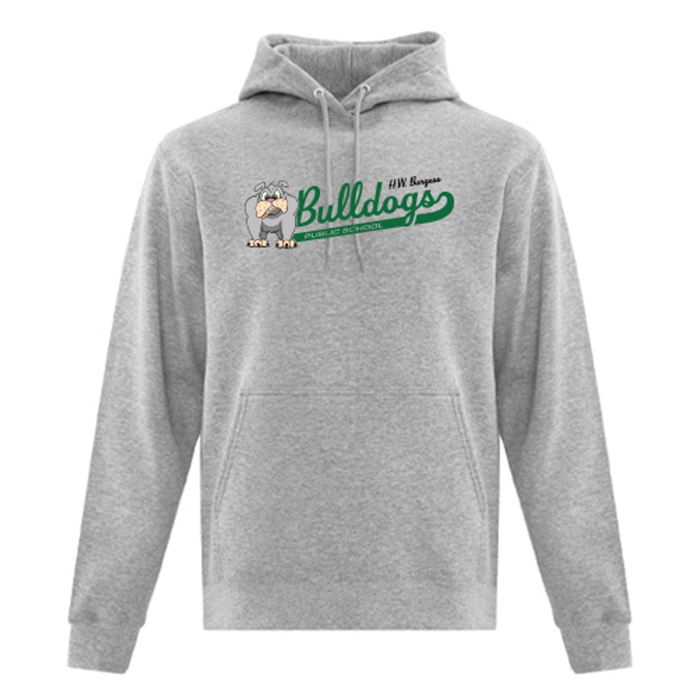 H.W. Burgess Adult Everyday Fleece Hooded Sweatshirt