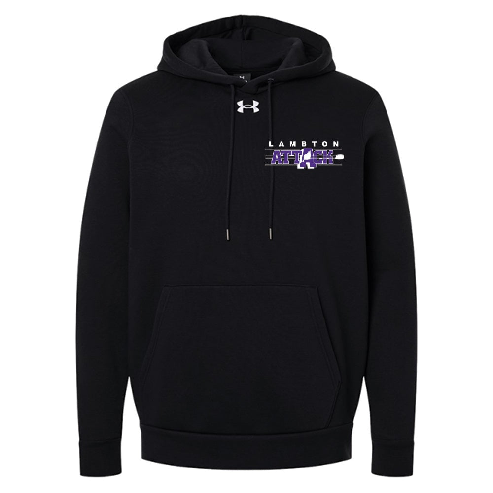 Lambton Attack Adult Under Armour Team Icon Fleece Hooded Sweatshirt