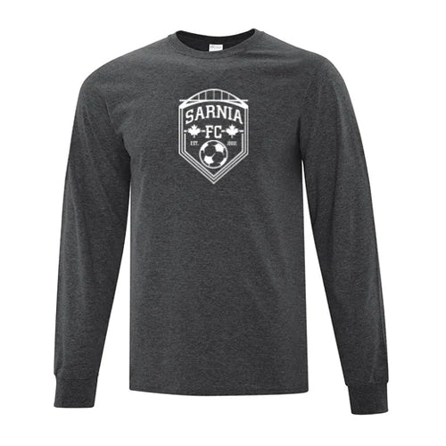 Sarnia FC Adult Cotton Long Sleeve T-Shirt
