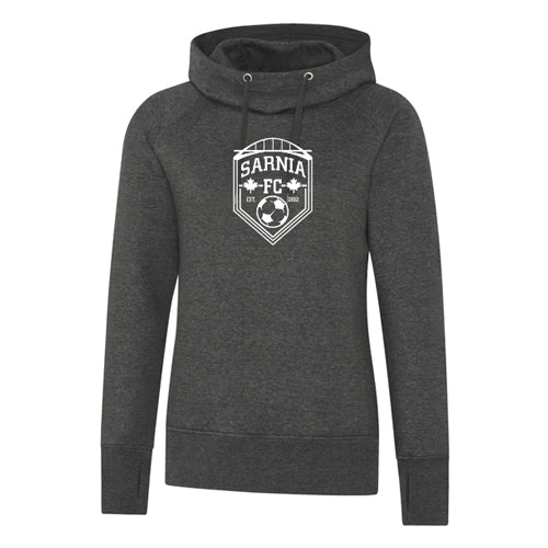 Sarnia FC Ladies' Cotton Hooded Sweatshirt