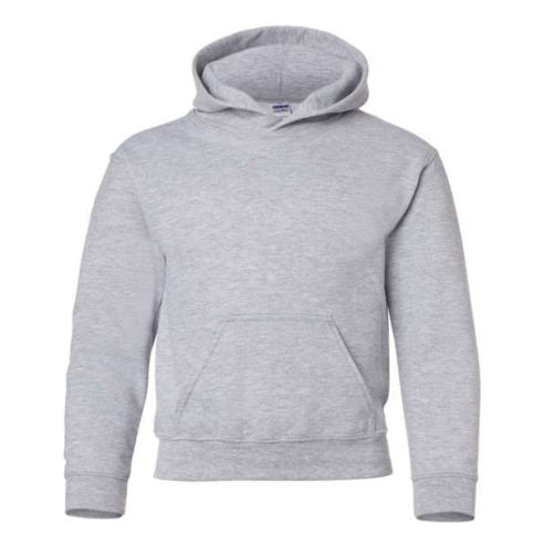 GILDAN HEAVY BLEND 50/50 YOUTH HOODED SWEATSHIRT