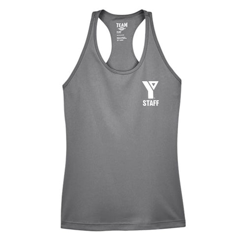 YMCA Staff Ladies' Zone Performance Racerback Tank