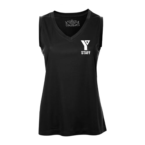 YMCA Staff Ladies' Pro Team Sleeveless Tee