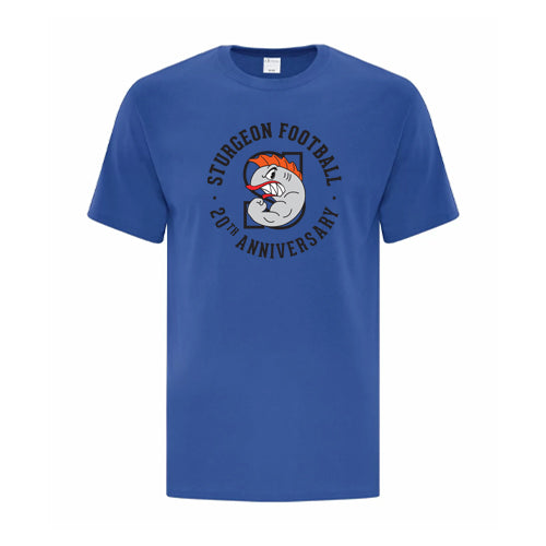 Sarnia Sturgeon 20th Anniversary Adult Everyday Cotton T-Shirt