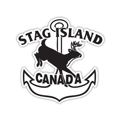 Stag Island 5" Vinyl Sticker