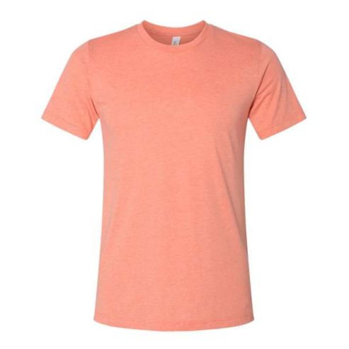 UNISEX BELLA + CANVAS HEATHER CVC T-SHIRT