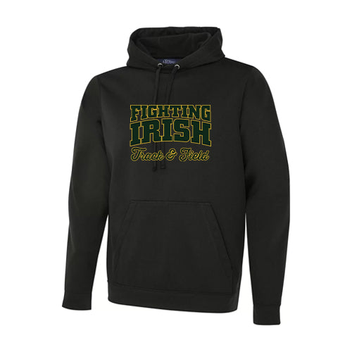 St Pats Track & Field Adult Game Day Fleece Hooded Sweatshirt