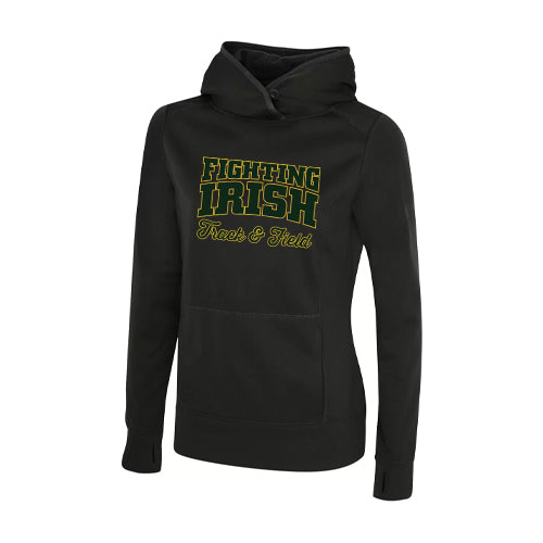 St Pats Track & Field Ladies' Game Day Fleece Hooded Sweatshirt