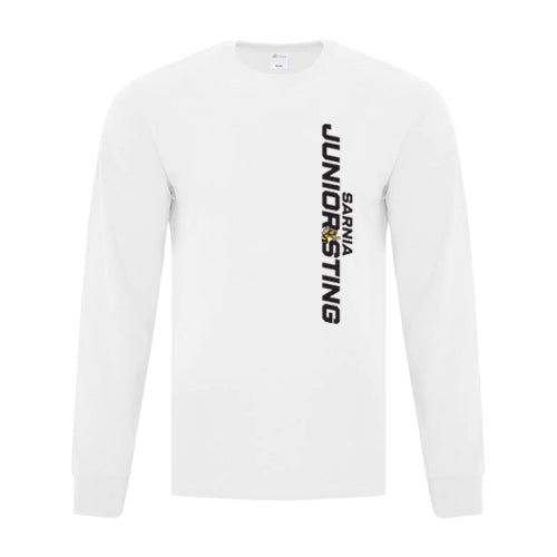 Sarnia Jr Sting Adult Everyday Cotton Long Sleeve T-Shirt