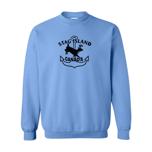 Stag Island Adult Crewneck Sweatshirt