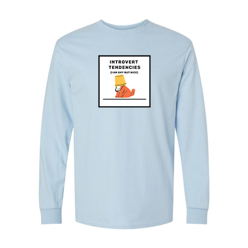 Introvert Tendencies Ultra Cotton Long Sleeve T-Shirt