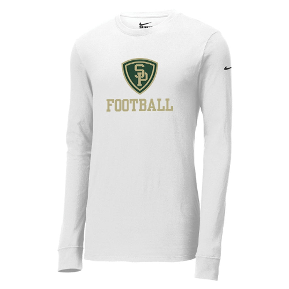 St. Pat's Football Adult Nike Dri-FIT Cotton/Poly Long Sleeve Tee