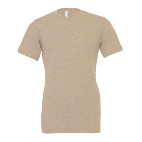 UNISEX BELLA + CANVAS HEATHER CVC T-SHIRT