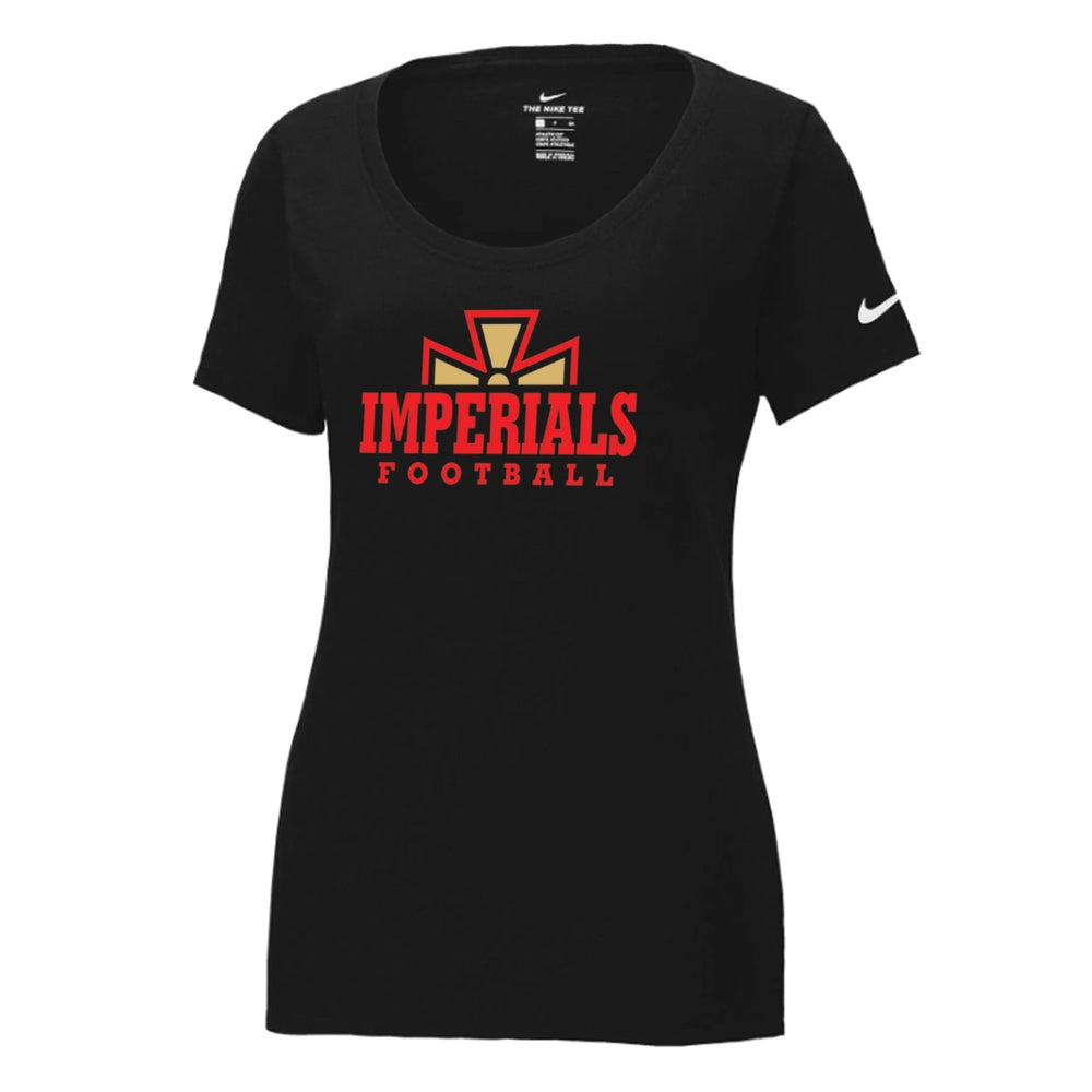 Sarnia Imperials Ladies' Nike Dri-FIT Cotton/Poly Scoop Neck Tee