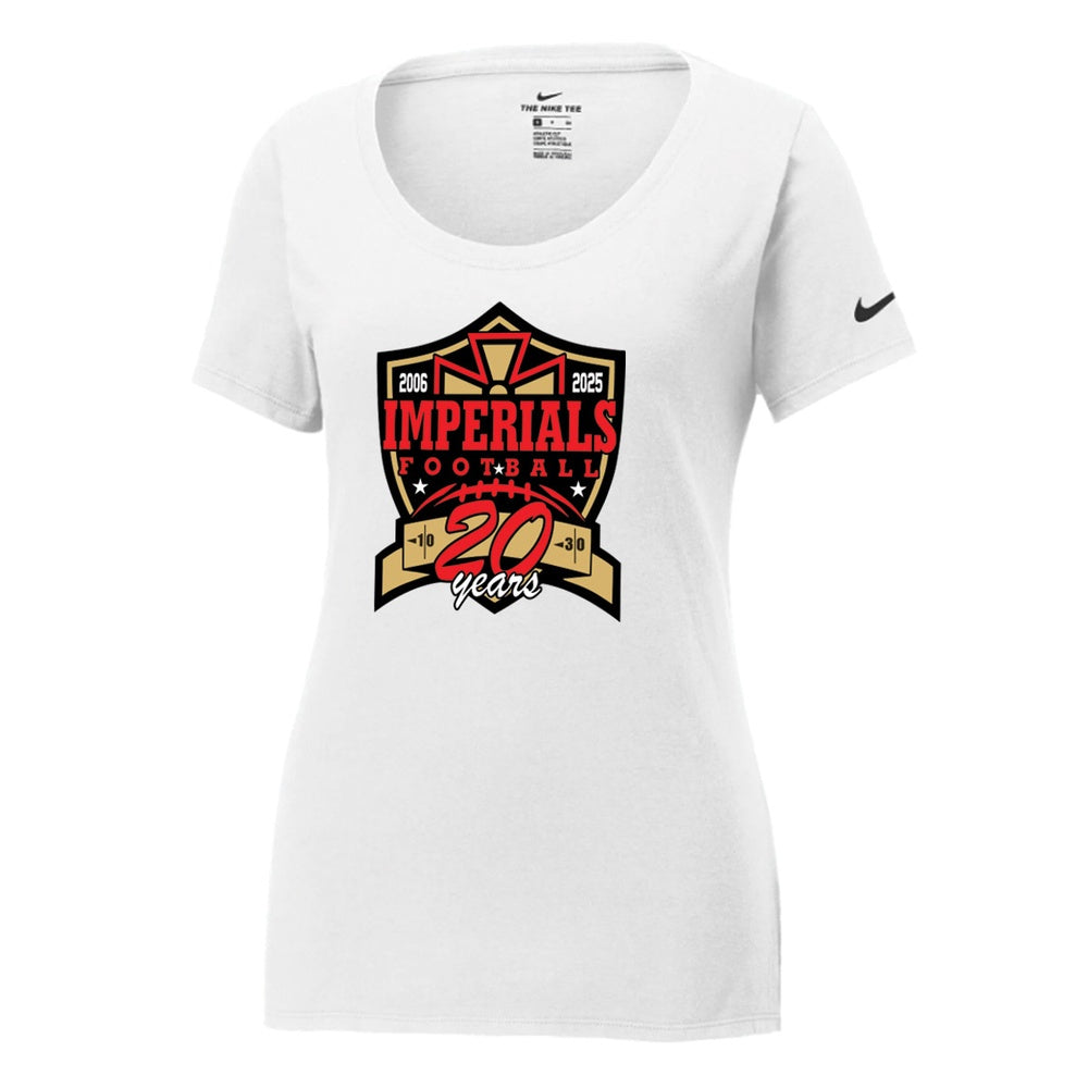 Sarnia Imperials Ladies' Nike Dri-FIT Cotton/Poly Scoop Neck Tee