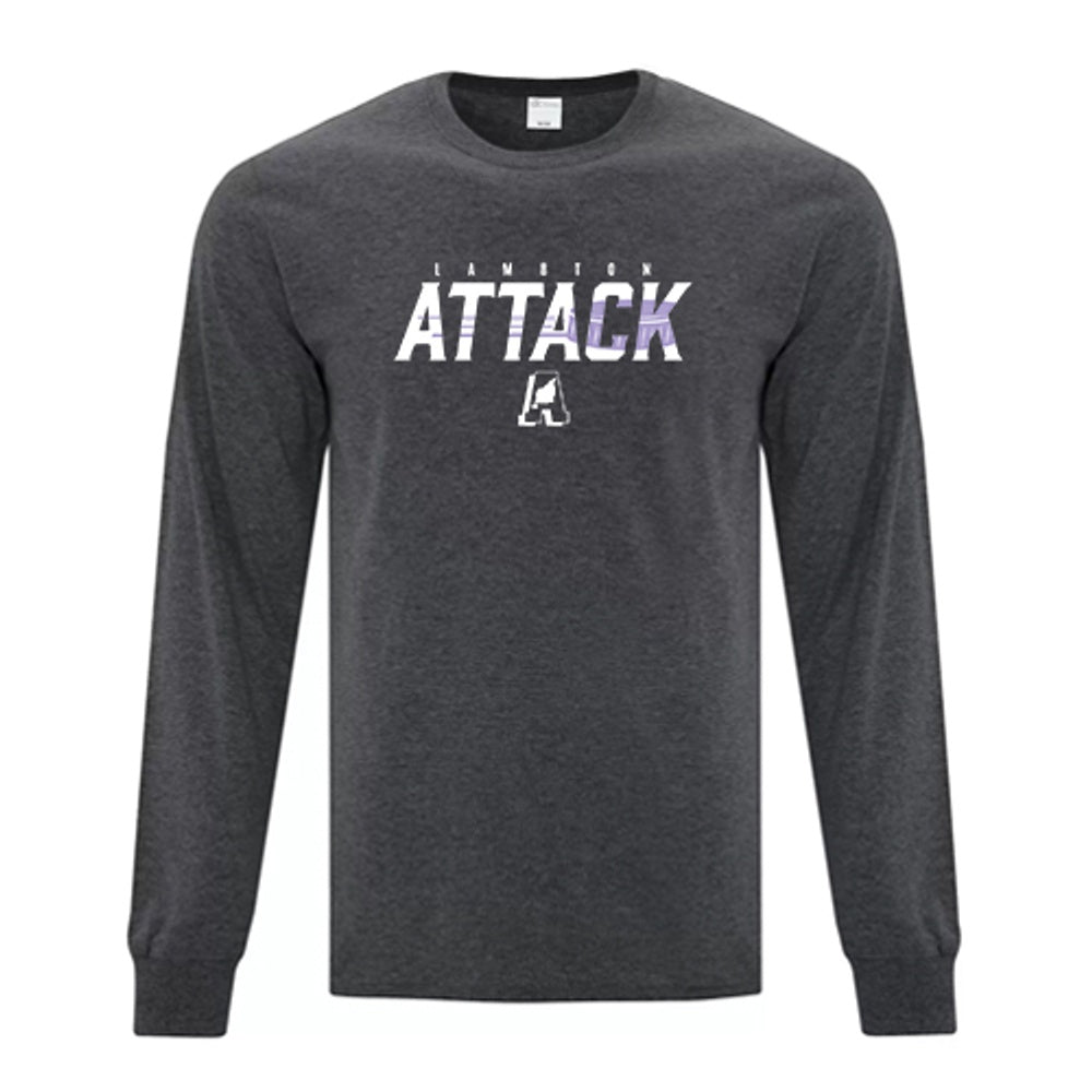 Lambton Attack Adult Cotton Long Sleeve Shirt