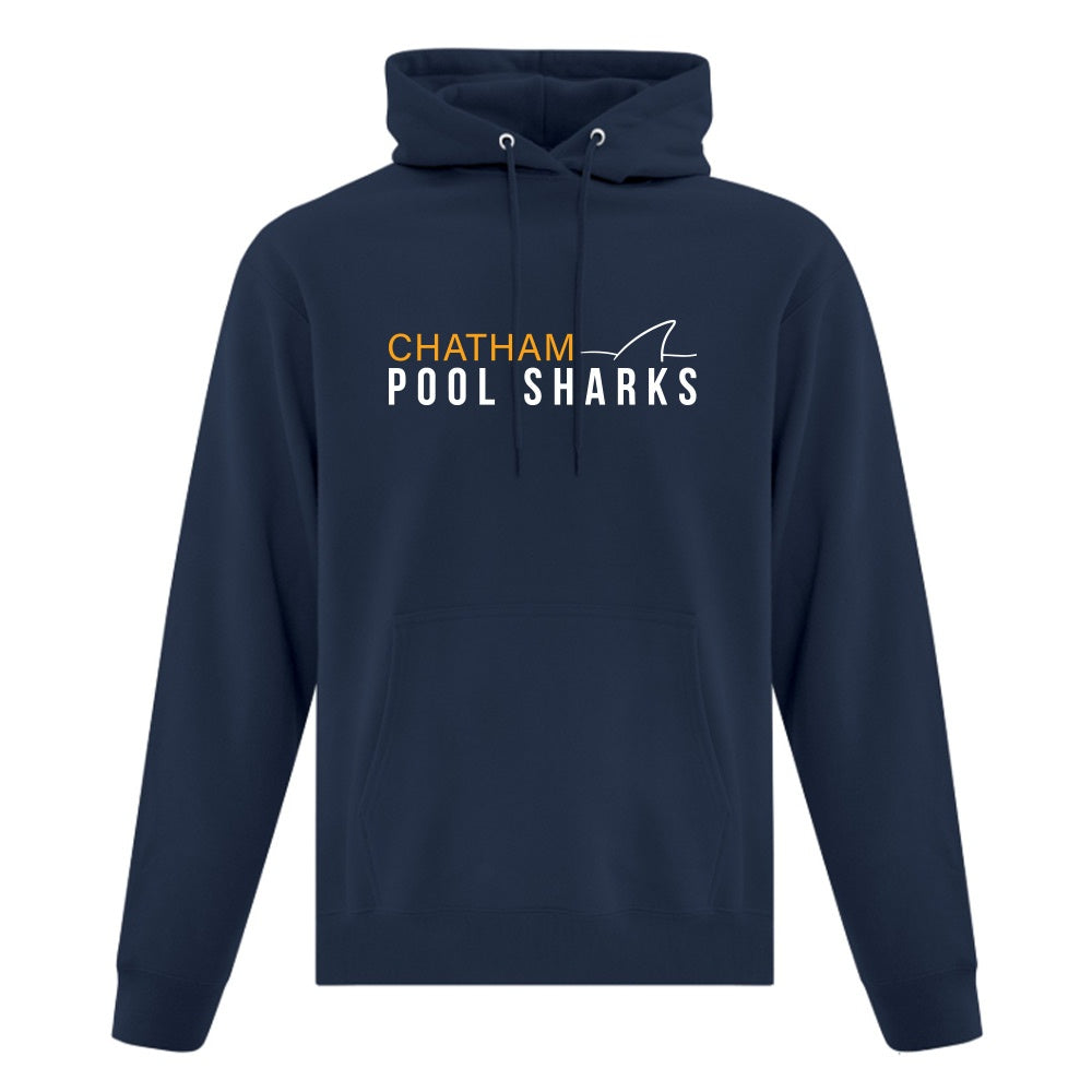 Chatham Pool Sharks Adult Fleece Hooded Sweatshirt
