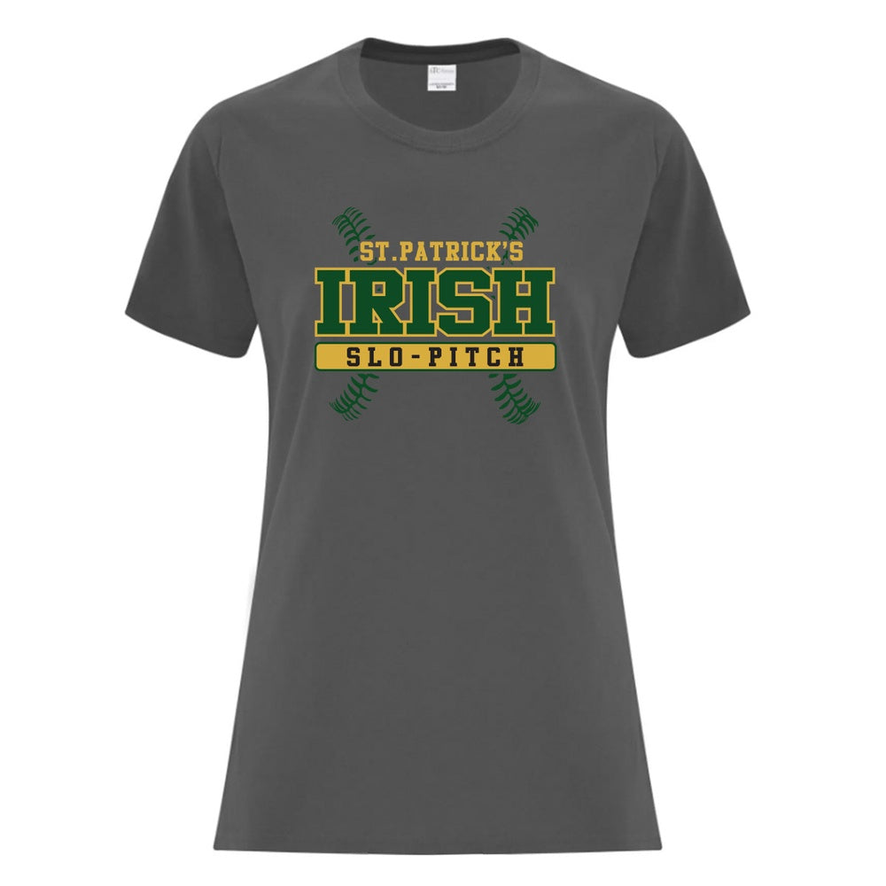 St Pats Slo-Pitch Ladies' Everyday Cotton Ladies T-Shirt