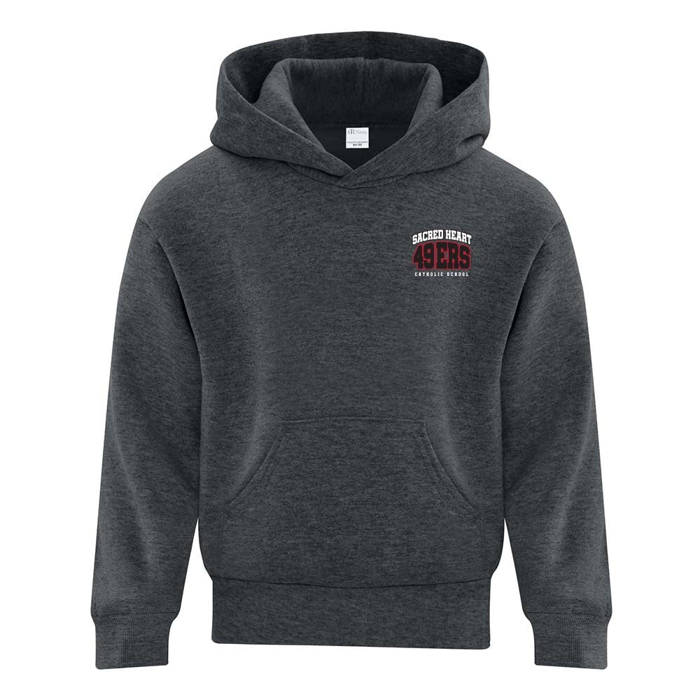 Sacred Heart Youth Fleece Hooded Sweatshirt