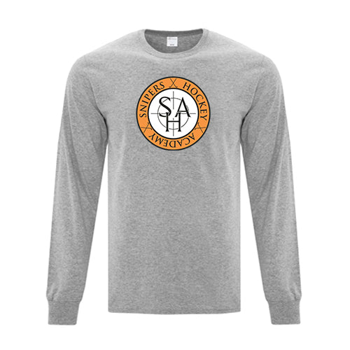 SHA Hockey Adult Cotton Long Sleeve T-Shirt