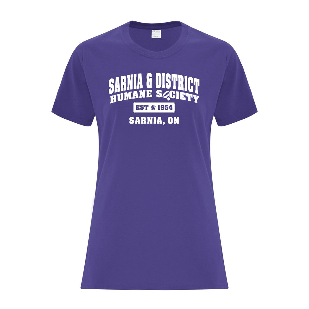 Sarnia Humane Society Ladies' Everyday Cotton T-Shirt